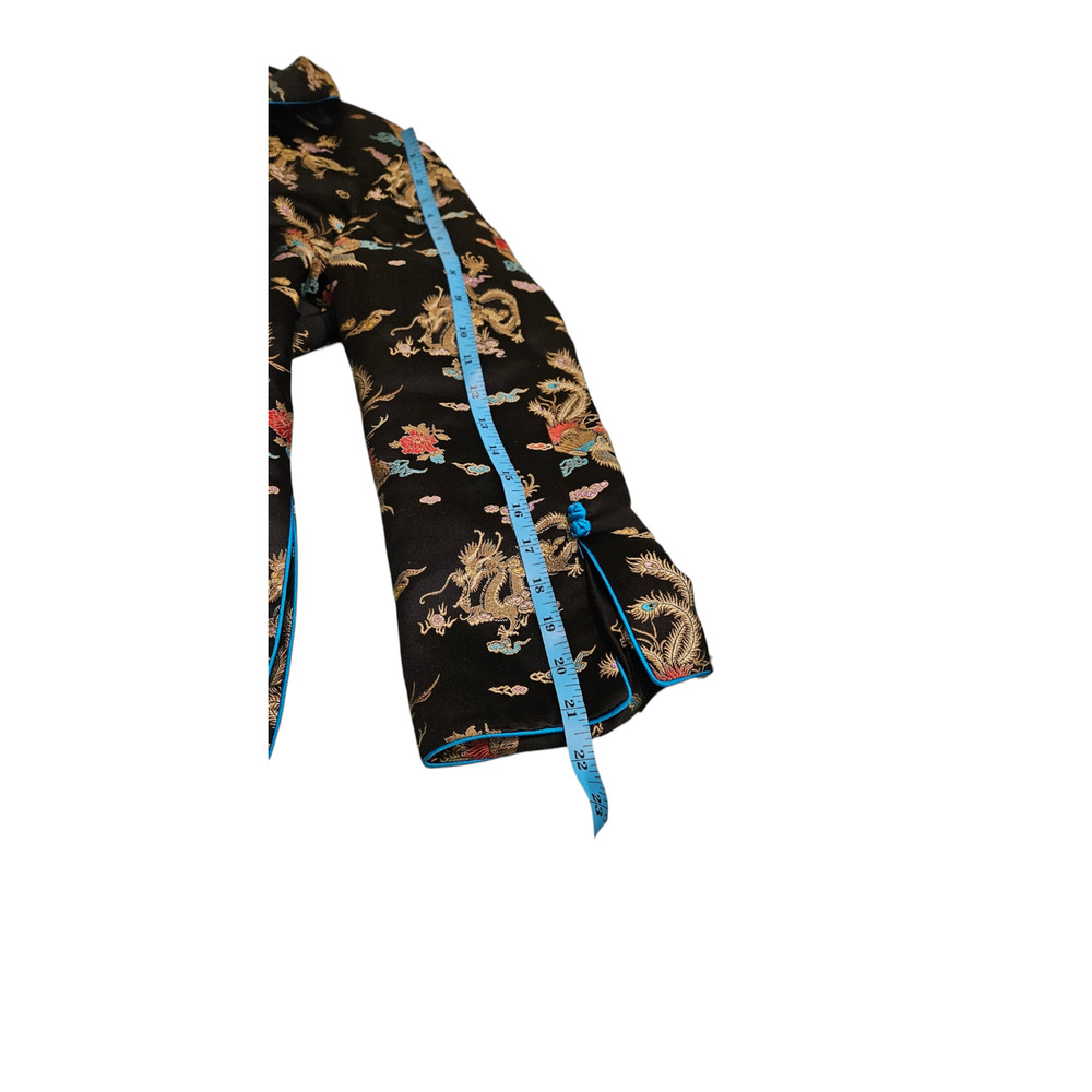 Small Embroidered Long Sleeve Button Up Jacket - Picture 9 of 9